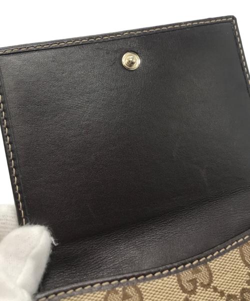 GUCCI（グッチ）GUCCI (グッチ) 2つ折り財布 ベージュの古着・服飾アイテム
