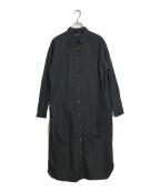 FRAMeWORKフレームワーク）の古着「イージーケア シャツワンピース」｜ブラック
