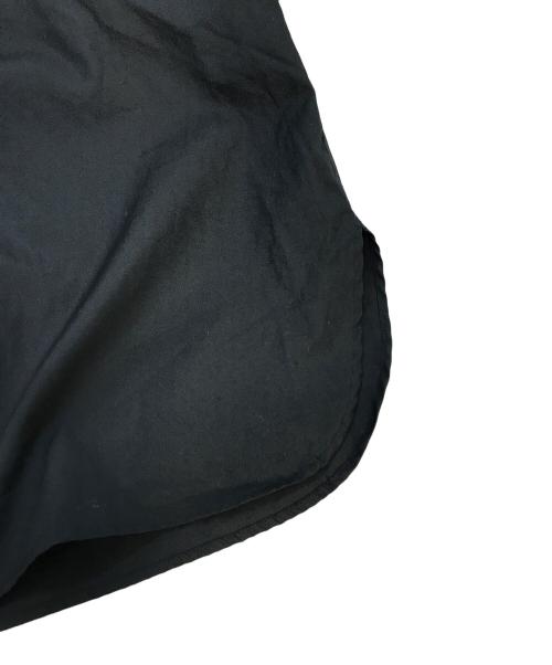 FRAMeWORK（フレームワーク）FRAMeWORK (フレームワーク) イージーケア シャツワンピース ブラック サイズ:実寸参照の古着・服飾アイテム