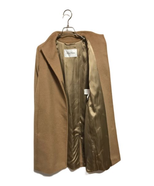 MaxMara（マックスマーラ）MaxMara (マックスマーラ) キャメルコート ベージュ サイズ:SIZE 38の古着・服飾アイテム
