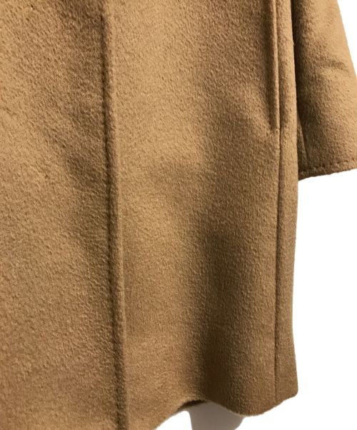 MaxMara（マックスマーラ）MaxMara (マックスマーラ) キャメルコート ベージュ サイズ:SIZE 38の古着・服飾アイテム