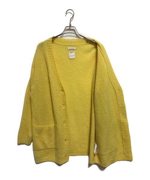MADISON BLUE（マディソンブルー）MADISON BLUE (マディソンブルー) シャギービッグカーディガン イエロー サイズ:FREEの古着・服飾アイテム