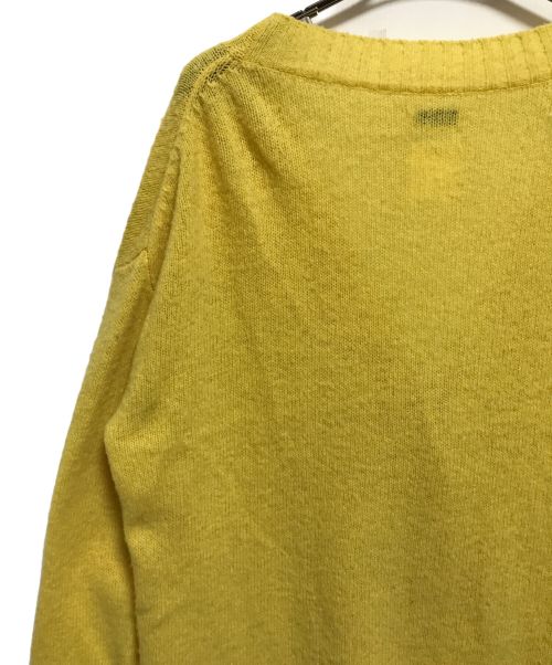 MADISON BLUE（マディソンブルー）MADISON BLUE (マディソンブルー) シャギービッグカーディガン イエロー サイズ:FREEの古着・服飾アイテム