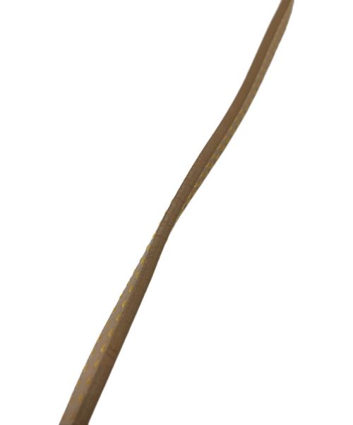 Christian Dior（クリスチャン ディオール）Christian Dior (クリスチャン ディオール) デニムサドルポーチ　PZ1001 インディゴ×ベージュの古着・服飾アイテム