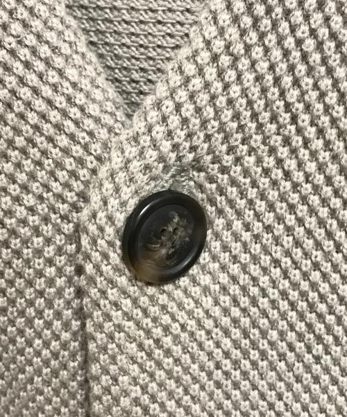 crepuscule（クレプスキュール）crepuscule (クレプスキュール) MOSS STITCH VN CARDIGAN ベージュ サイズ:2の古着・服飾アイテム