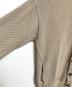 中古・古着 crepuscule (クレプスキュール) MOSS STITCH VN CARDIGAN ベージュ サイズ:2：6000円
