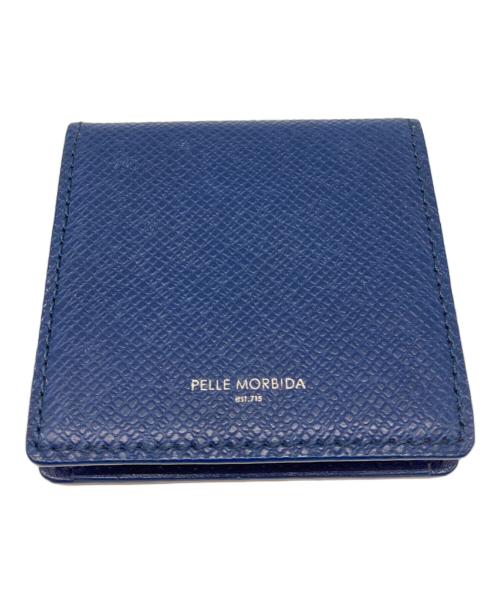 PELLE MORBIDA（ペッレモルビダ）PELLE MORBIDA (ペッレモルビダ) コインケース ネイビーの古着・服飾アイテム