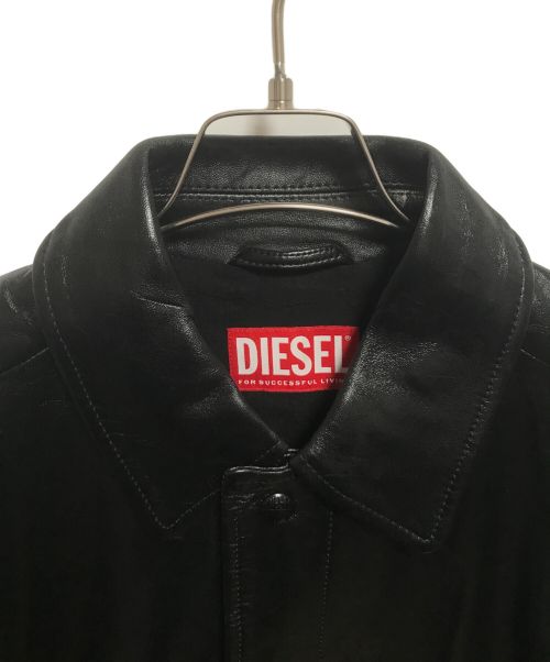 DIESEL（ディーゼル）DIESEL (ディーゼル) L-CORDIER　0IPAG　グレンマーティンス期  ブラック サイズ:48の古着・服飾アイテム