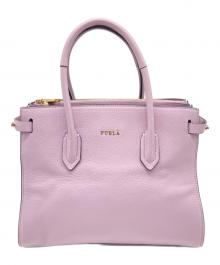 FURLA（フルラ）の古着「ピン S トートバッグ」｜パープル