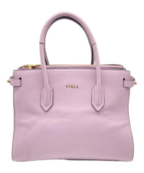 FURLA（フルラ）FURLA (フルラ) ピン S トートバッグ パープルの古着・服飾アイテム