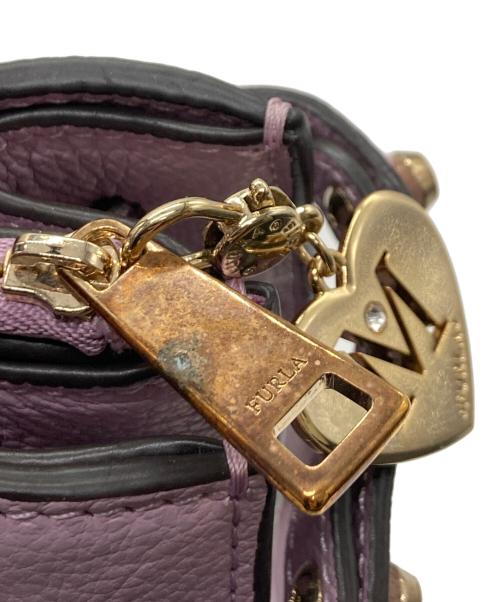 FURLA（フルラ）FURLA (フルラ) ピン S トートバッグ パープルの古着・服飾アイテム