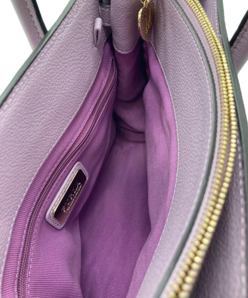 FURLA（フルラ）FURLA (フルラ) ピン S トートバッグ パープルの古着・服飾アイテム