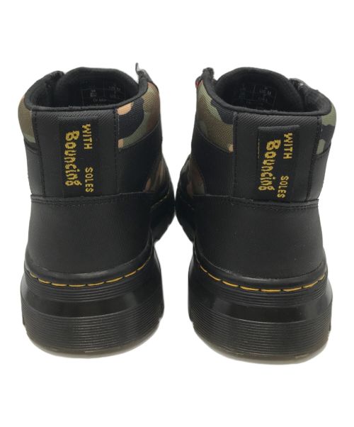 Dr.Martens（ドクターマーチン）Dr.Martens (ドクターマーチン) レースアップブーツ グリーン×ブラック サイズ:24cmの古着・服飾アイテム