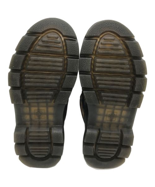 Dr.Martens（ドクターマーチン）Dr.Martens (ドクターマーチン) レースアップブーツ グリーン×ブラック サイズ:24cmの古着・服飾アイテム