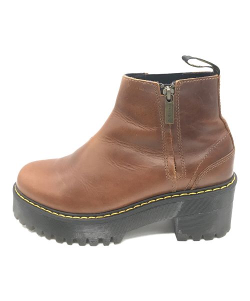 Dr.Martens（ドクターマーチン）Dr.Martens (ドクターマーチン) サイドジップブーツ ブラウン サイズ:25cmの古着・服飾アイテム