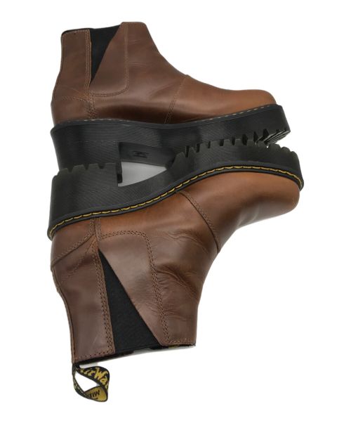 Dr.Martens（ドクターマーチン）Dr.Martens (ドクターマーチン) サイドジップブーツ ブラウン サイズ:25cmの古着・服飾アイテム