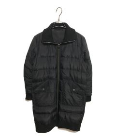 中古・古着通販】PRADA (プラダ) ツイードコート ブラック×ホワイト