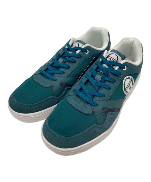 Sergio Tacchini（セルジオタッキーニ）Sergio Tacchini (セルジオタッキーニ) ローカットスニーカー ホワイト×グリーン サイズ:43 未使用品の古着・服飾アイテム
