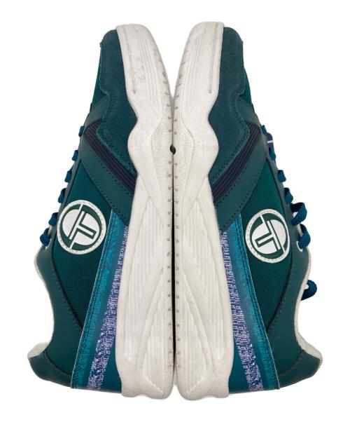 Sergio Tacchini（セルジオタッキーニ）Sergio Tacchini (セルジオタッキーニ) ローカットスニーカー ホワイト×グリーン サイズ:43 未使用品の古着・服飾アイテム