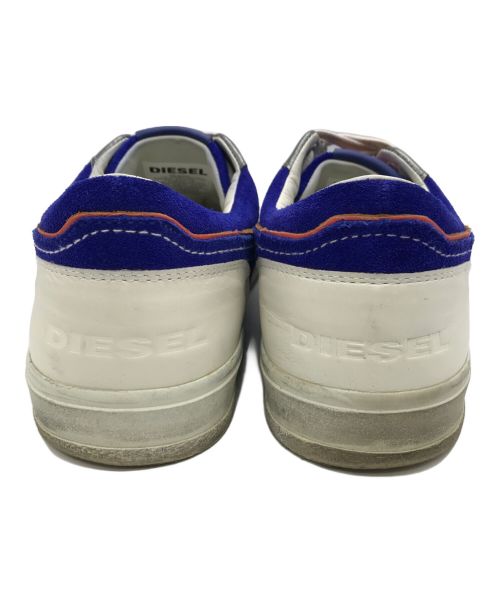 DIESEL（ディーゼル）DIESEL (ディーゼル) GRINDD S-GRINDD LOW LACE ブルー サイズ:28㎝の古着・服飾アイテム