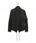 DIESEL Black Goldディーゼル ブラック ゴールド）の古着「ジップブルゾン」｜ブラック