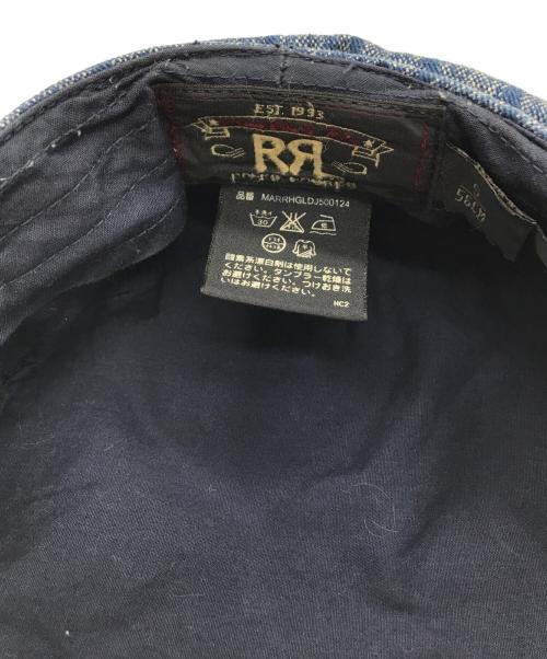 RRL（ダブルアールエル）RRL (ダブルアールエル) キャスケット インディゴの古着・服飾アイテム