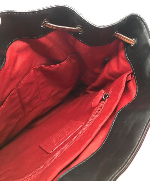 COACH（コーチ）COACH (コーチ) リュック ブラックの古着・服飾アイテム