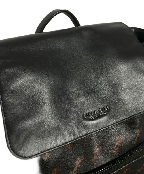 COACH（コーチ）COACH (コーチ) リュック ブラックの古着・服飾アイテム
