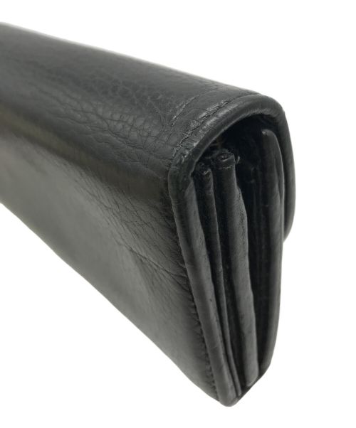 GUCCI（グッチ）GUCCI (グッチ) 長財布 ブラックの古着・服飾アイテム