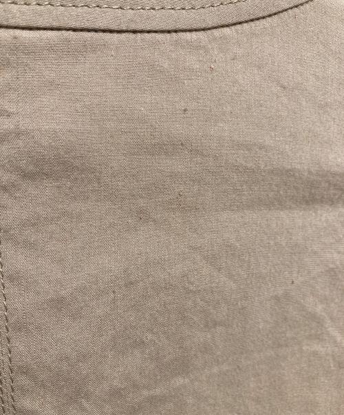 MACKINTOSH PHILOSOPHY（マッキントッシュ フィロソフィー）MACKINTOSH PHILOSOPHY (マッキントッシュ フィロソフィー) ノーカラージャケット ベージュ サイズ:38の古着・服飾アイテム