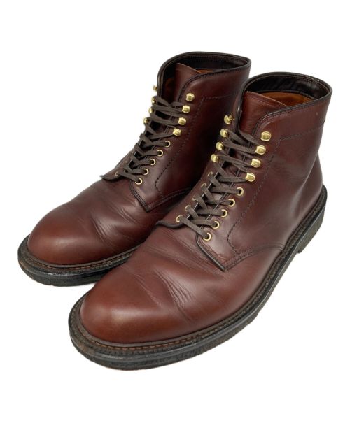 Alden（オールデン）Alden (オールデン) アンクルブーツ ブラウン サイズ:9 1/2の古着・服飾アイテム