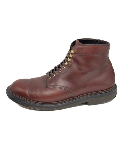 Alden（オールデン）Alden (オールデン) アンクルブーツ ブラウン サイズ:9 1/2の古着・服飾アイテム