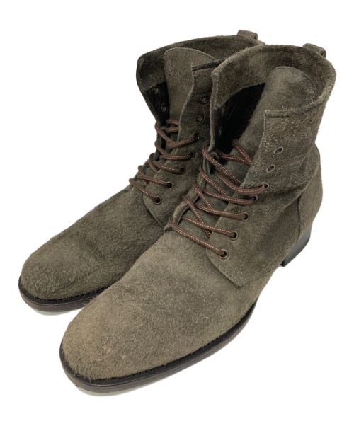 BUTTERO（ブッテロ）BUTTERO (ブッテロ) レースアップブーツ グレー サイズ:下記参照の古着・服飾アイテム
