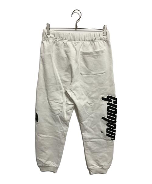 WIND AND SEA（ウィンダンシー）WIND AND SEA (ウィンド アンド シー) Hysteric Glamour (ヒステリックグラマー) スウェットパンツ アイボリー×ブラック サイズ:Sの古着・服飾アイテム