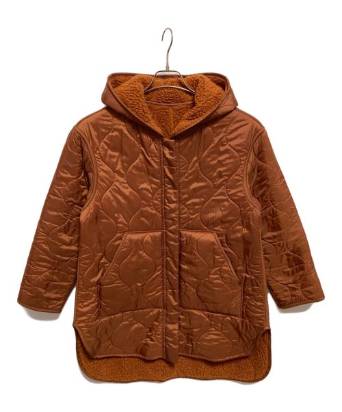 Spick and Span（スピック＆スパン）Spick and Span (スピックアンドスパン) キルティングクロスリバーシブルコート ブラウン サイズ:36の古着・服飾アイテム