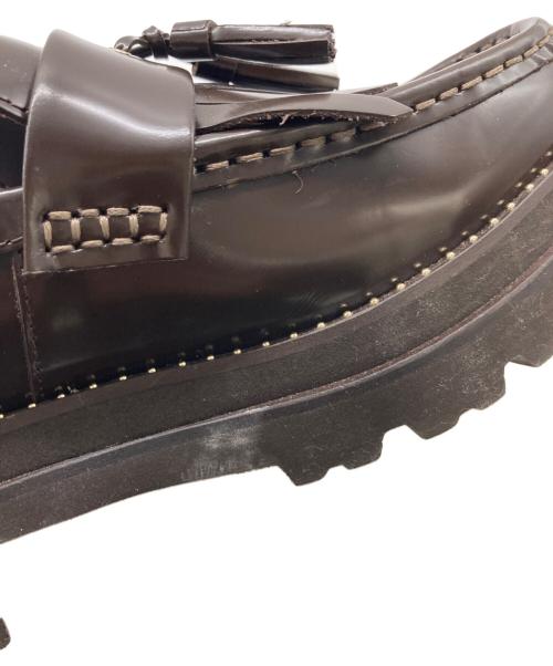 UNITED ARROWS（ユナイテッドアローズ）UNITED ARROWS (ユナイテッドアローズ) タッセルローファー ブラウン サイズ:37の古着・服飾アイテム