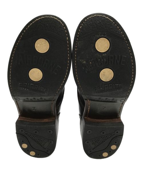 JULIAN BOOTS（ジュリアン ブーツ）JULIAN BOOTS (ジュリアン ブーツ) Bowery Boots ブラウン サイズ:7の古着・服飾アイテム