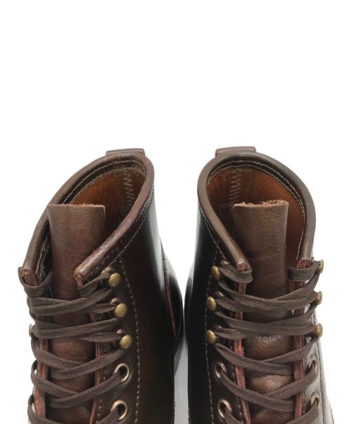 JULIAN BOOTS（ジュリアン ブーツ）JULIAN BOOTS (ジュリアン ブーツ) Bowery Boots ブラウン サイズ:7の古着・服飾アイテム