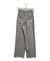 BEAUTY&YOUTH (ビューティーアンドユース) ツイルバックゴムワイドパンツ グレー サイズ:XS：5000円