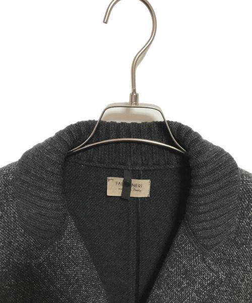 Falconeri（ファルコネ―リ）falconeri (ファルコネ―リ) ツイードジャケット グレー サイズ:48の古着・服飾アイテム