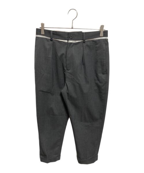 yoshio kubo（ヨシオクボ）yoshio kubo (ヨシオクボ) テーパードパンツ グレー サイズ:2の古着・服飾アイテム