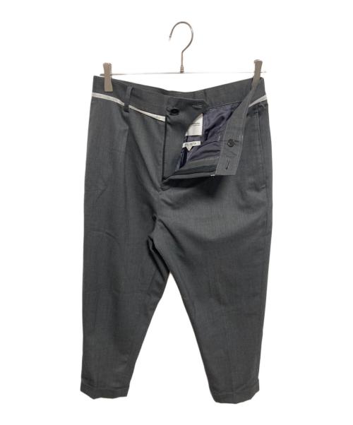 yoshio kubo（ヨシオクボ）yoshio kubo (ヨシオクボ) テーパードパンツ グレー サイズ:2の古着・服飾アイテム