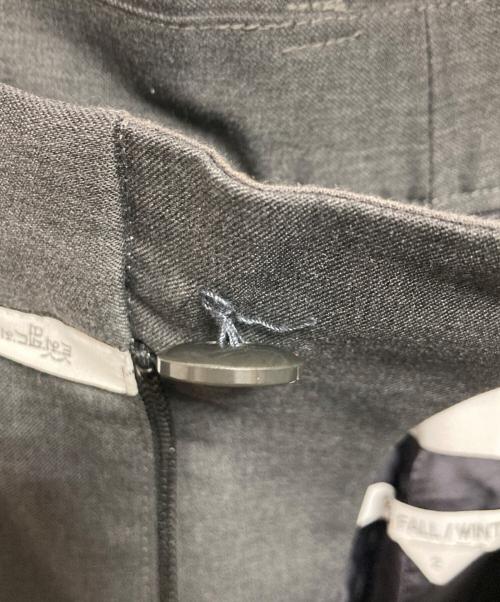 yoshio kubo（ヨシオクボ）yoshio kubo (ヨシオクボ) テーパードパンツ グレー サイズ:2の古着・服飾アイテム