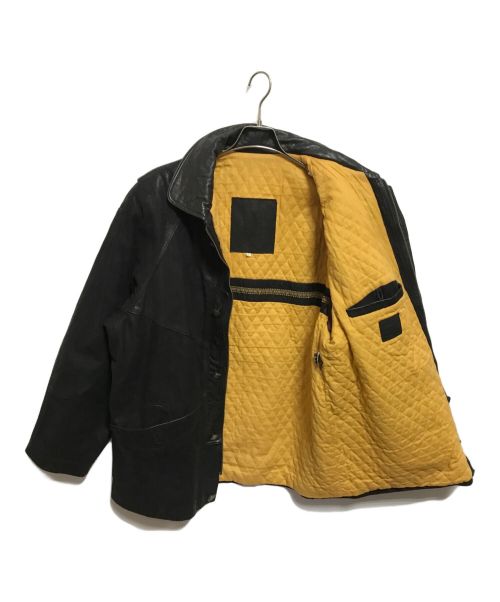 linea pitti（リネアピッティ）linea pitti (リネアピッティ) レザージャケット ブラック サイズ:Lの古着・服飾アイテム