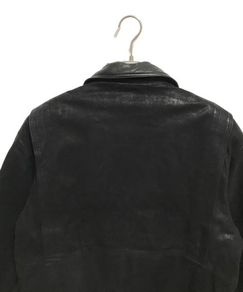 linea pitti（リネアピッティ）linea pitti (リネアピッティ) レザージャケット ブラック サイズ:Lの古着・服飾アイテム