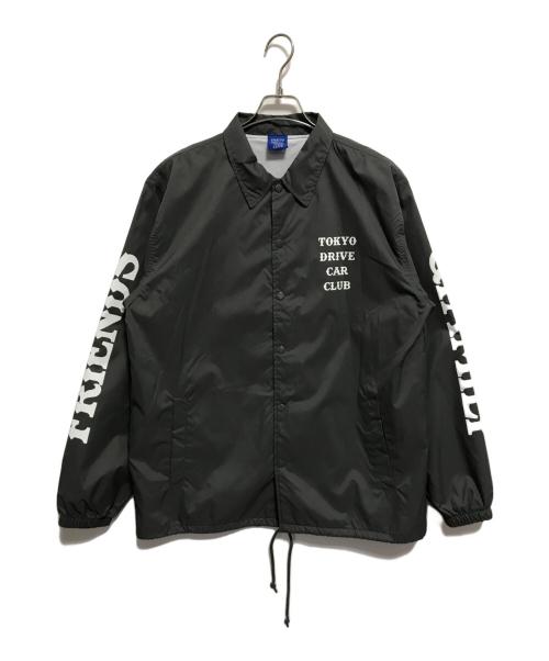 TOKYO DRIVE CAR CLUB（トウキョウドライブカークラブ）tokyo drive car club (トウキョウドライブカークラブ) コーチジャケット グレー サイズ:XLの古着・服飾アイテム