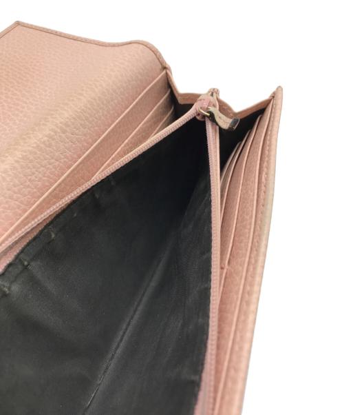 GUCCI（グッチ）GUCCI (グッチ) 長財布 ピンクの古着・服飾アイテム