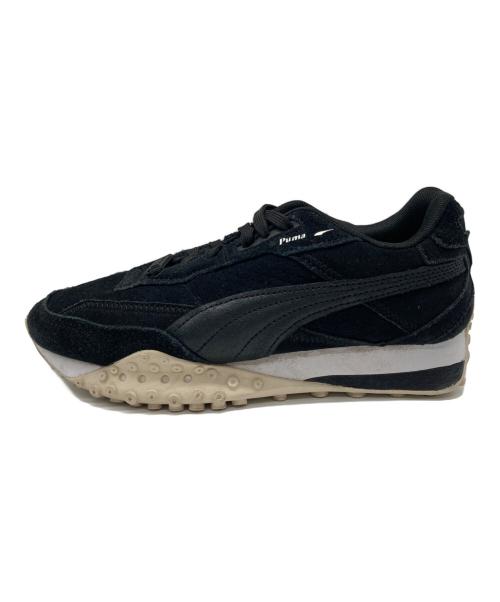 PUMA（プーマ）PUMA (プーマ) emmi atelier (エミアトリエ) BLACKTOP RIDER FM WNS ブラック×ホワイト サイズ:23.5㎝の古着・服飾アイテム
