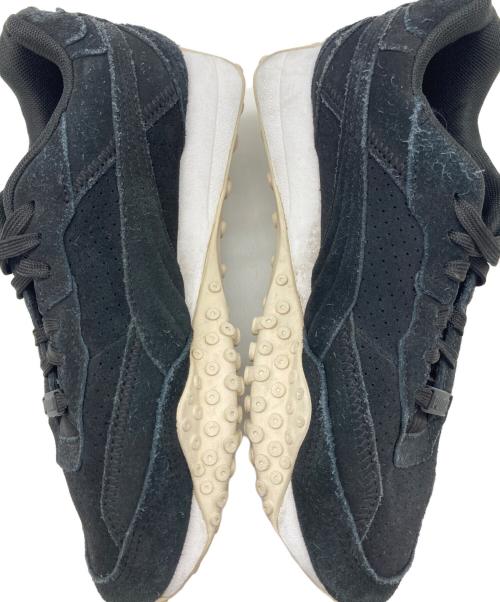 PUMA（プーマ）PUMA (プーマ) emmi atelier (エミアトリエ) BLACKTOP RIDER FM WNS ブラック×ホワイト サイズ:23.5㎝の古着・服飾アイテム