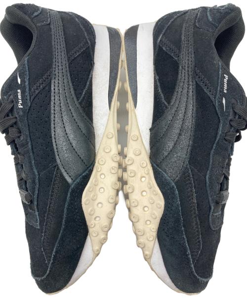 PUMA（プーマ）PUMA (プーマ) emmi atelier (エミアトリエ) BLACKTOP RIDER FM WNS ブラック×ホワイト サイズ:23.5㎝の古着・服飾アイテム